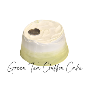 [9月/自取] Green Tea Chiffon Cake (serves 4-5 people)