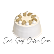 [10 - 11月/自取] Earl Grey Chiffon Cake (serves 4-5 people)