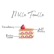 [10月/自取] Mille Feuille (serves 4-5 people)